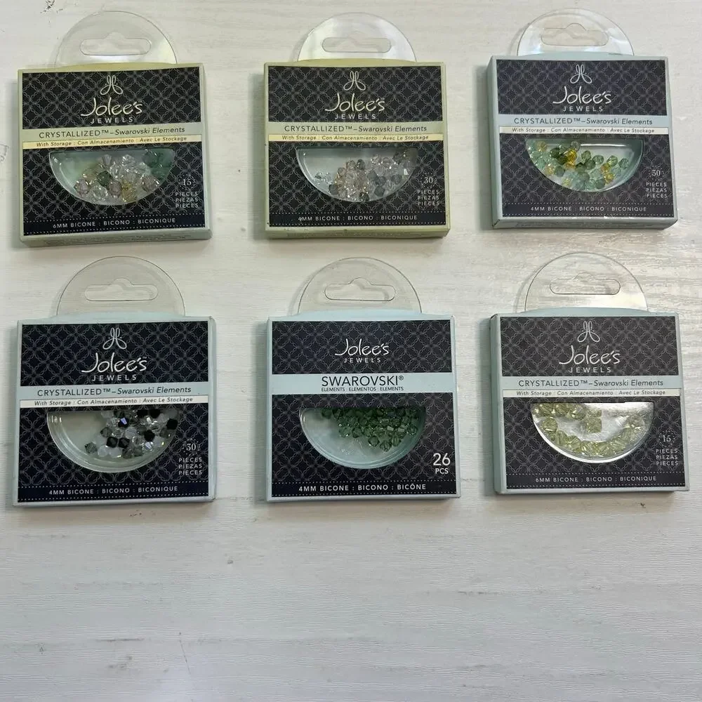 EK Success Jolee's Swarovski Crystal Spring Mix Lot NOS